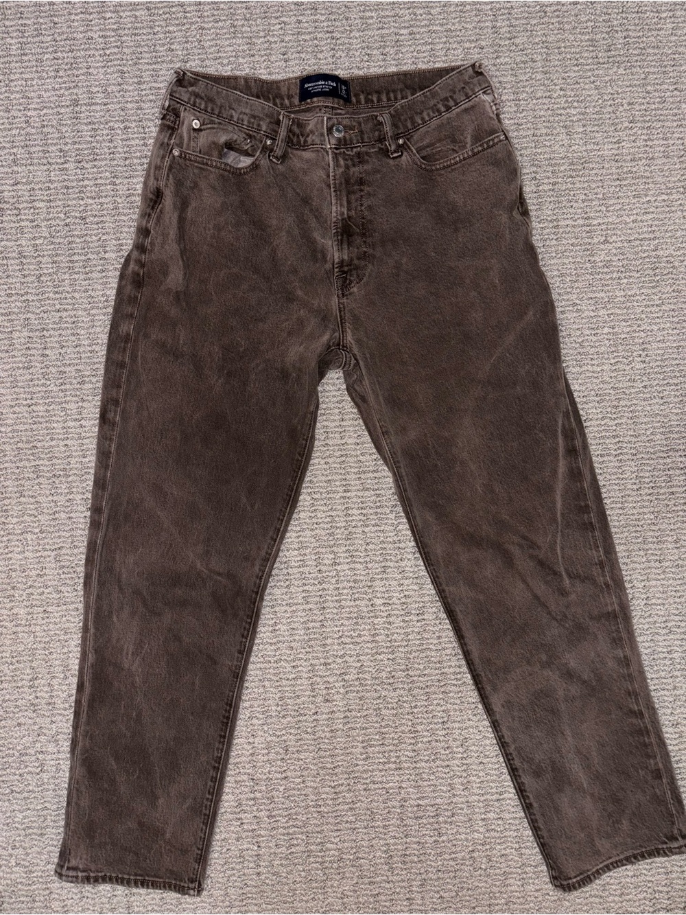 Abercrombie & Fitch Brown Vintage Stretch Jeans